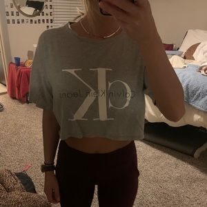 Calvin Klein Crop T shirt
